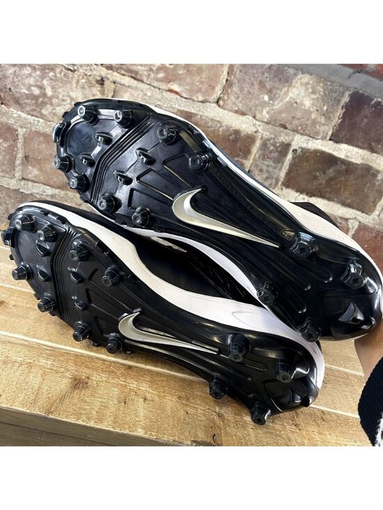 NWOB Nike Zoom Code Elite 3/4 Black Football Cleats Shoes Size 18 (603368-002) main image 4